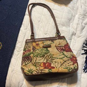 Vintage Rosetti Floral Shoulder Purse / Bag